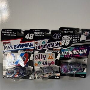 Alex Bowman #48 Diecast Car Set
